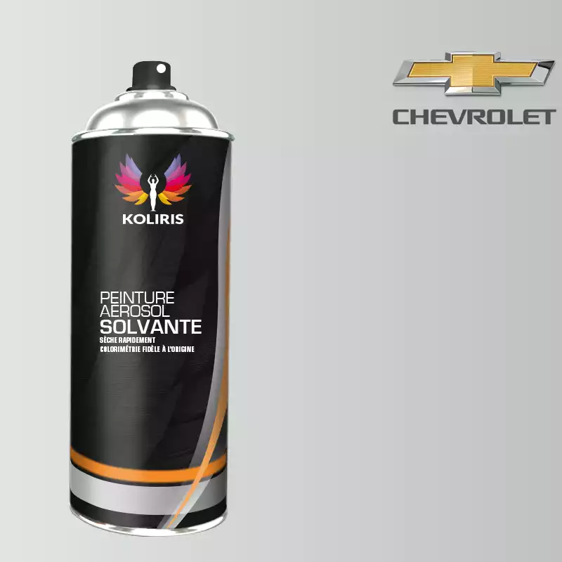 Bombe de peinture voiture solvant Chevrolet 400ml