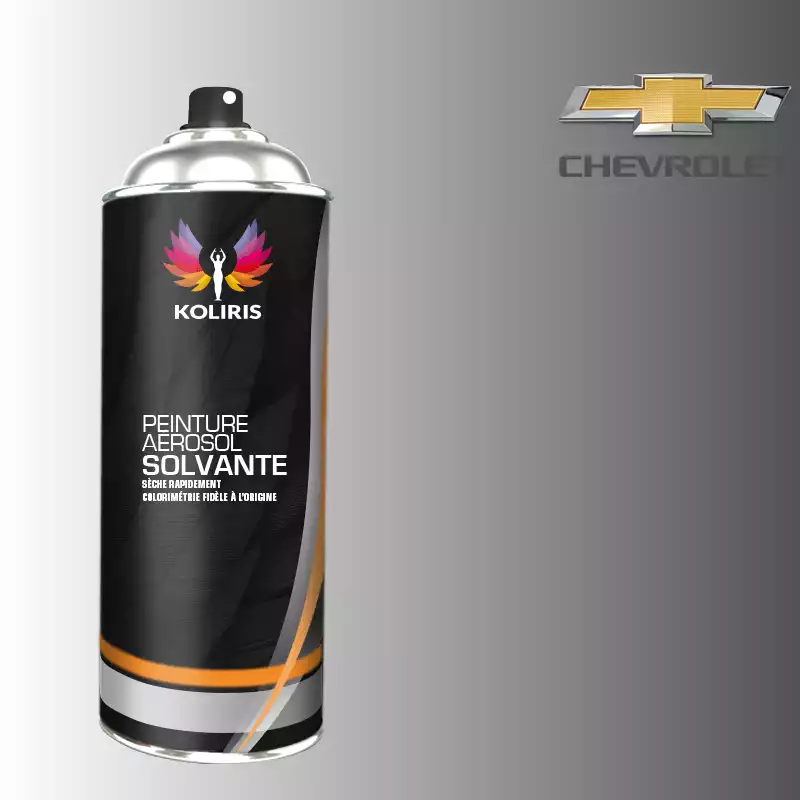 Bombe de peinture voiture solvant Chevrolet 400ml