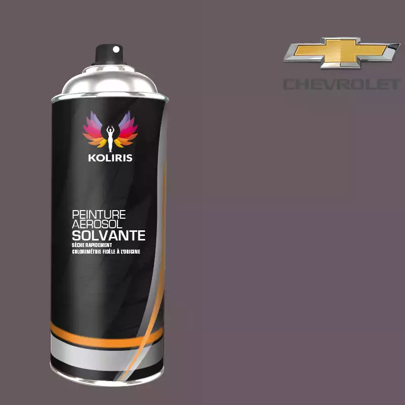 Bombe de peinture voiture solvant Chevrolet 400ml