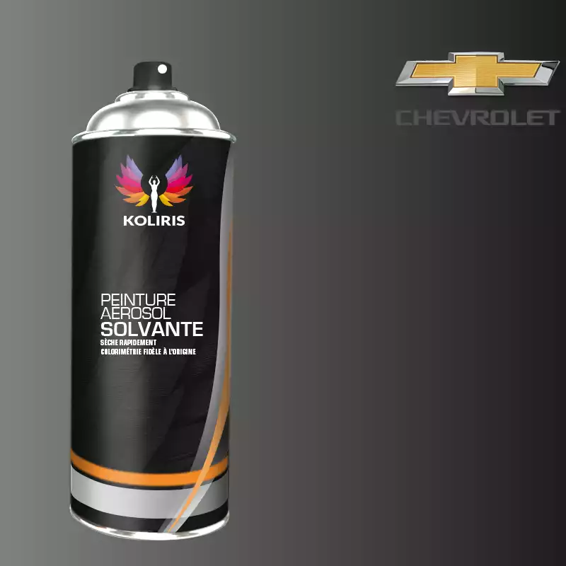 Bombe de peinture voiture solvant Chevrolet 400ml