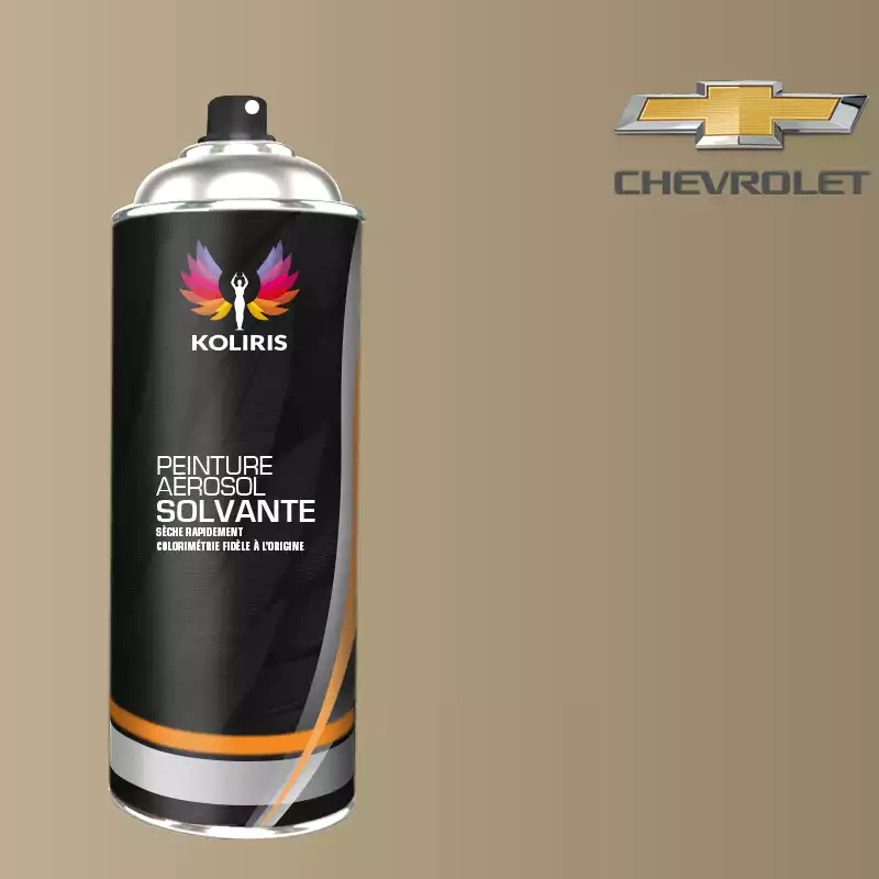 Bombe de peinture voiture solvant Chevrolet 400ml