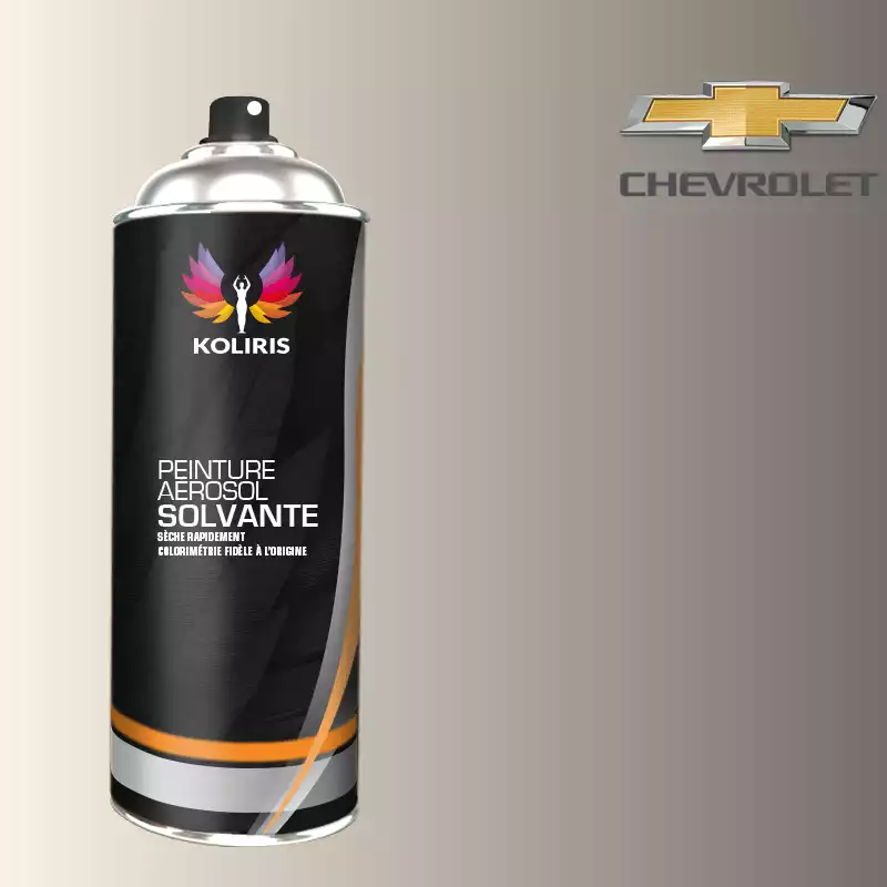 Bombe de peinture voiture solvant Chevrolet 400ml