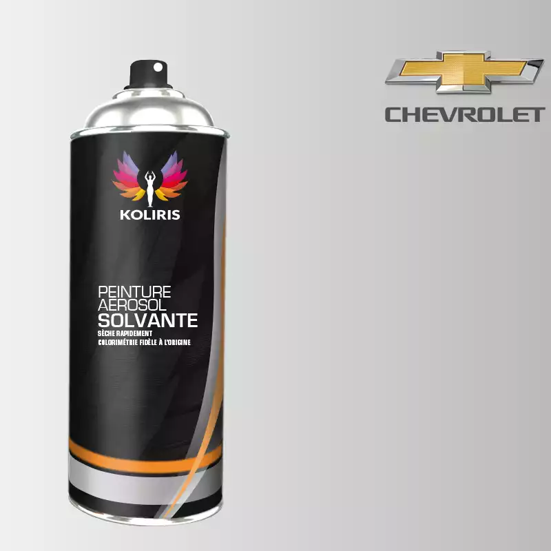 Bombe de peinture voiture solvant Chevrolet 400ml