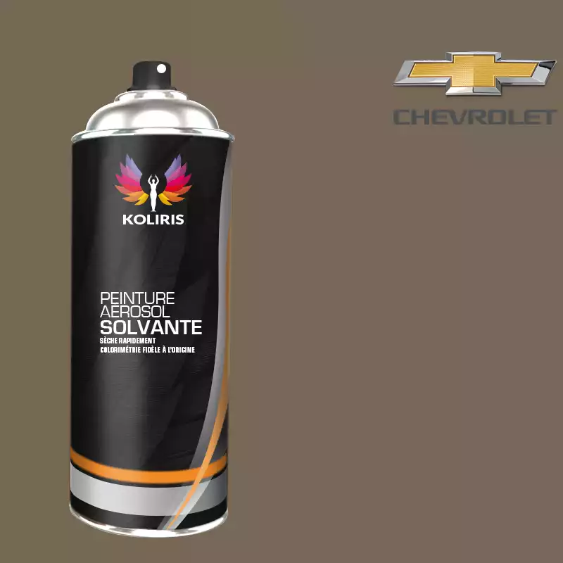 Bombe de peinture voiture solvant Chevrolet 400ml