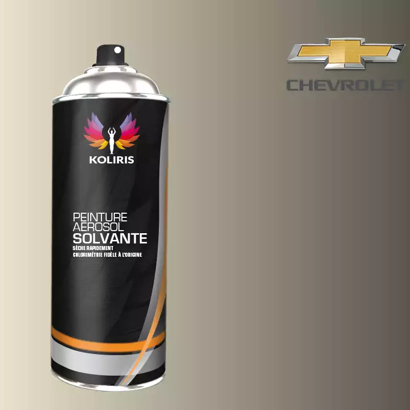 Bombe de peinture voiture solvant Chevrolet 400ml