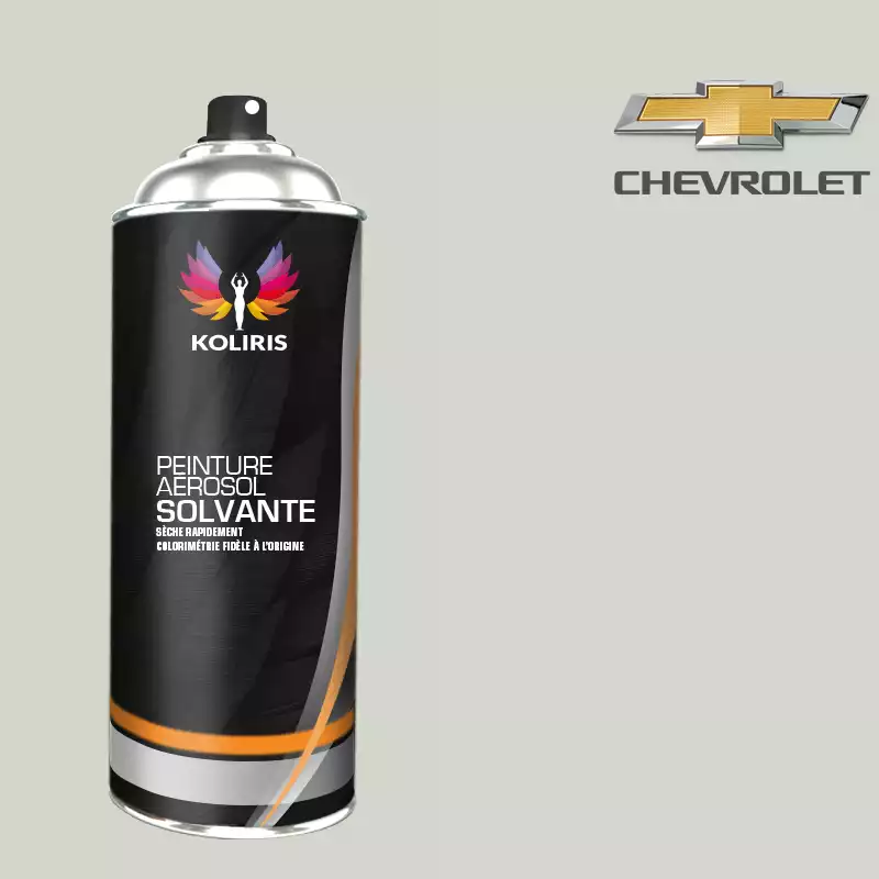 Bombe de peinture voiture solvant Chevrolet 400ml