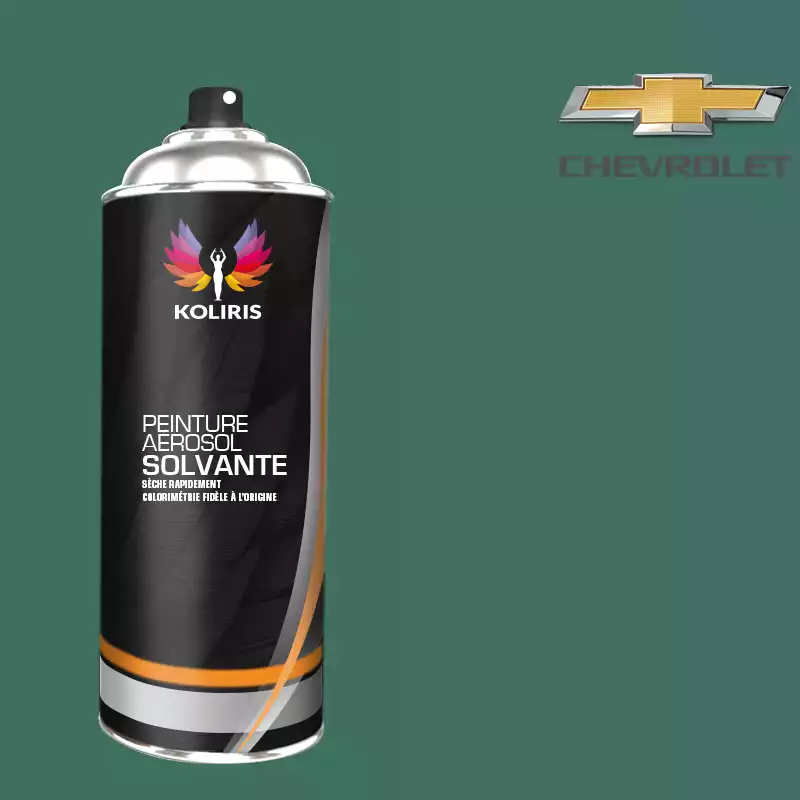 Bombe de peinture voiture solvant Chevrolet 400ml