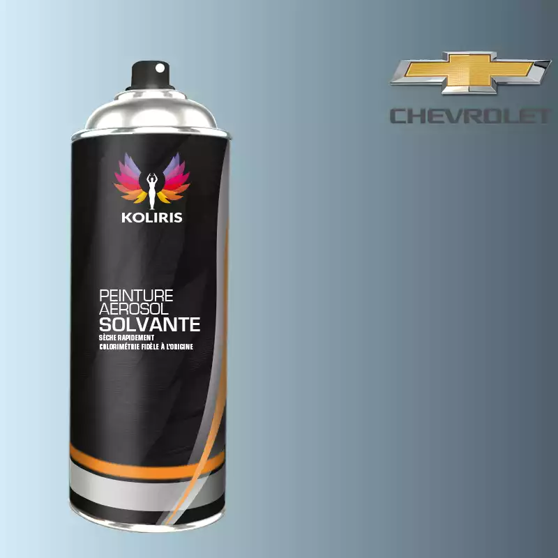 Bombe de peinture voiture solvant Chevrolet 400ml