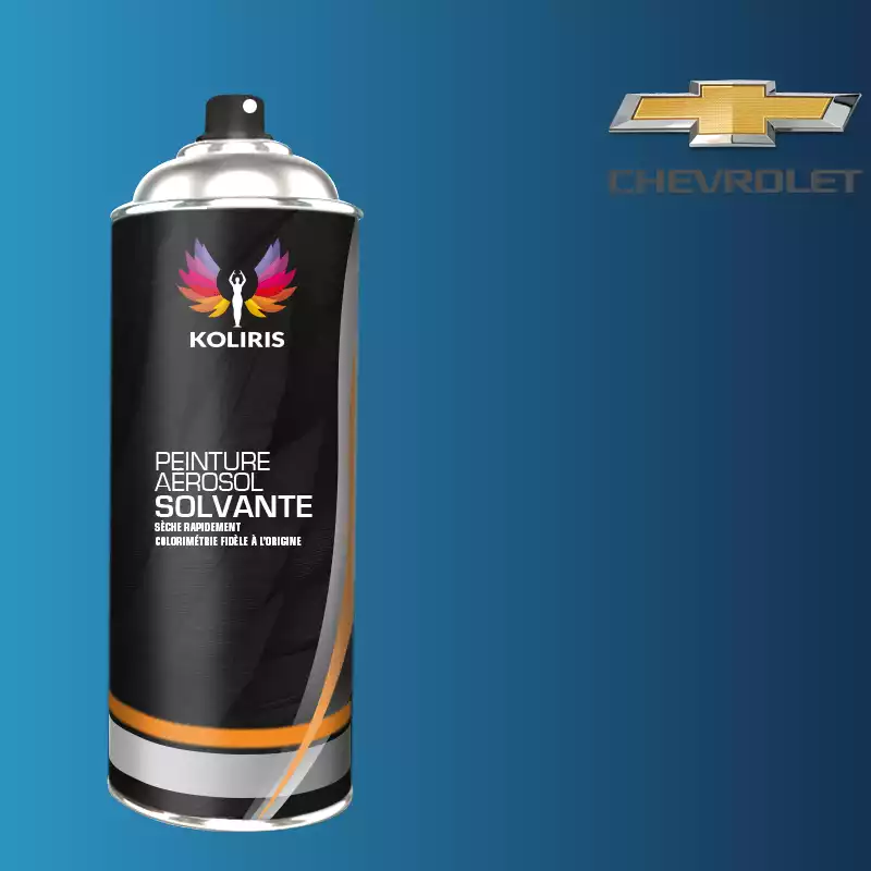 Bombe de peinture voiture solvant Chevrolet 400ml