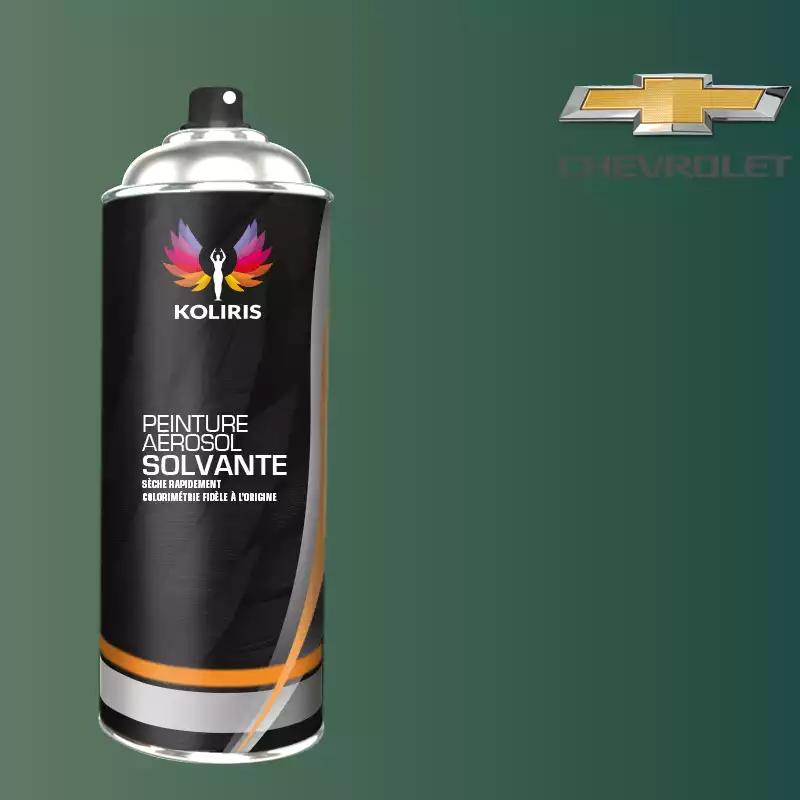 Bombe de peinture voiture solvant Chevrolet 400ml