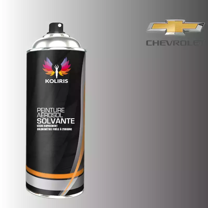 Bombe de peinture voiture solvant Chevrolet 400ml