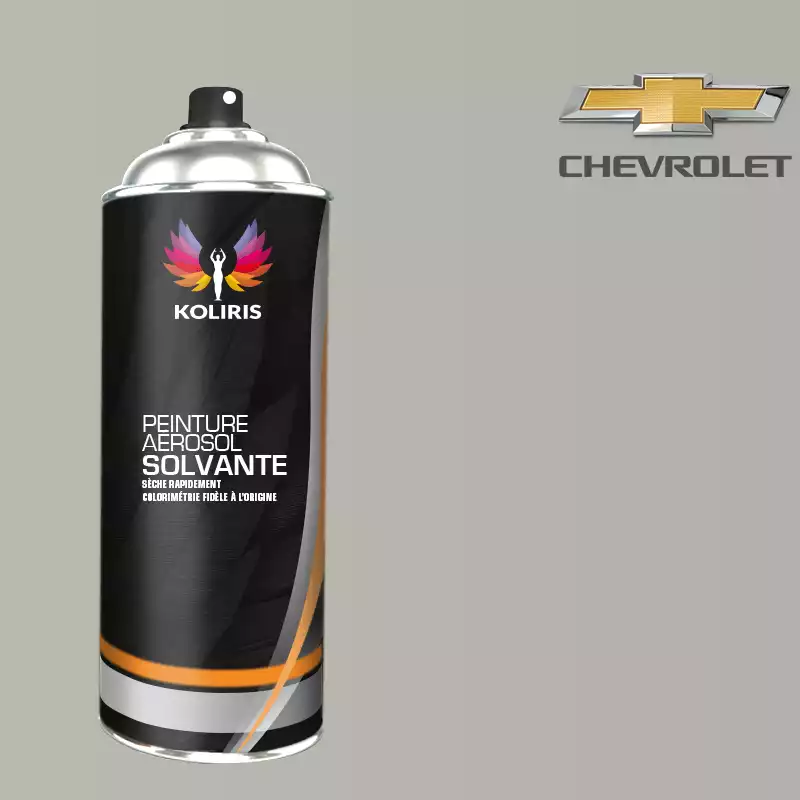 Bombe de peinture voiture solvant Chevrolet 400ml