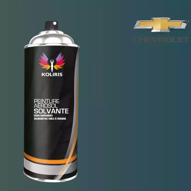 Bombe de peinture voiture solvant Chevrolet 400ml