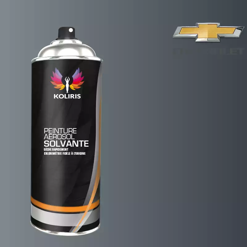 Bombe de peinture voiture solvant Chevrolet 400ml