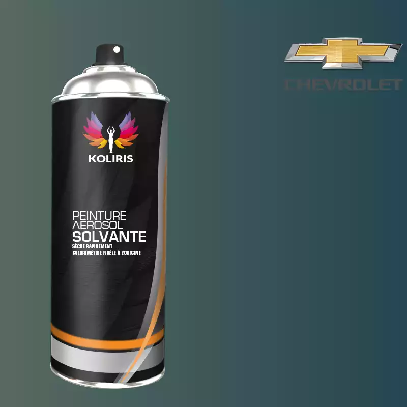 Bombe de peinture voiture solvant Chevrolet 400ml