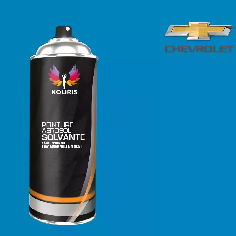 Bombe de peinture voiture solvant Chevrolet 400ml