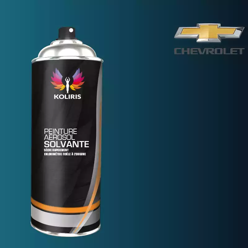 Bombe de peinture voiture solvant Chevrolet 400ml