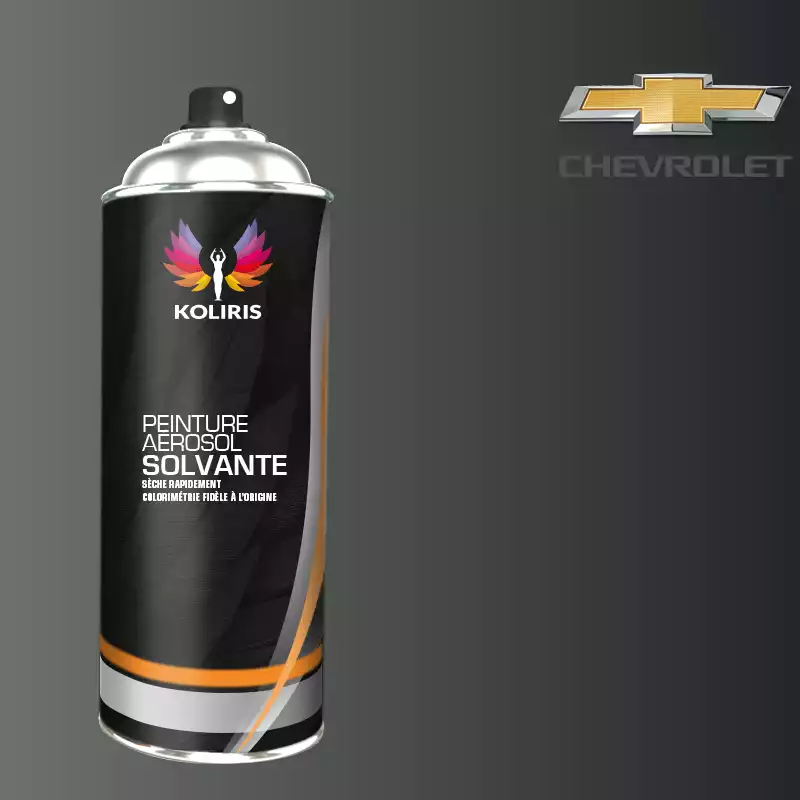 Bombe de peinture voiture solvant Chevrolet 400ml