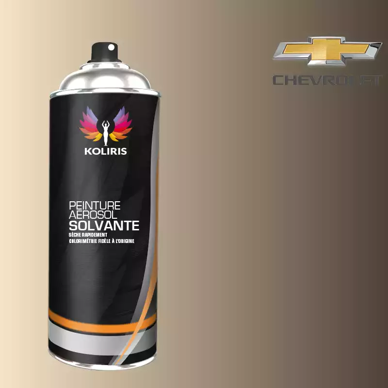 Bombe de peinture voiture solvant Chevrolet 400ml