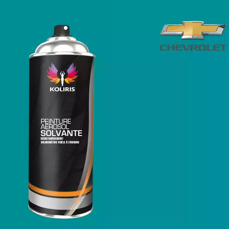 Bombe de peinture voiture solvant Chevrolet 400ml