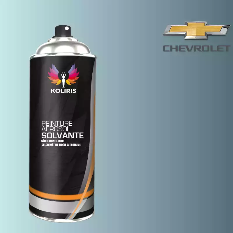 Bombe de peinture voiture solvant Chevrolet 400ml