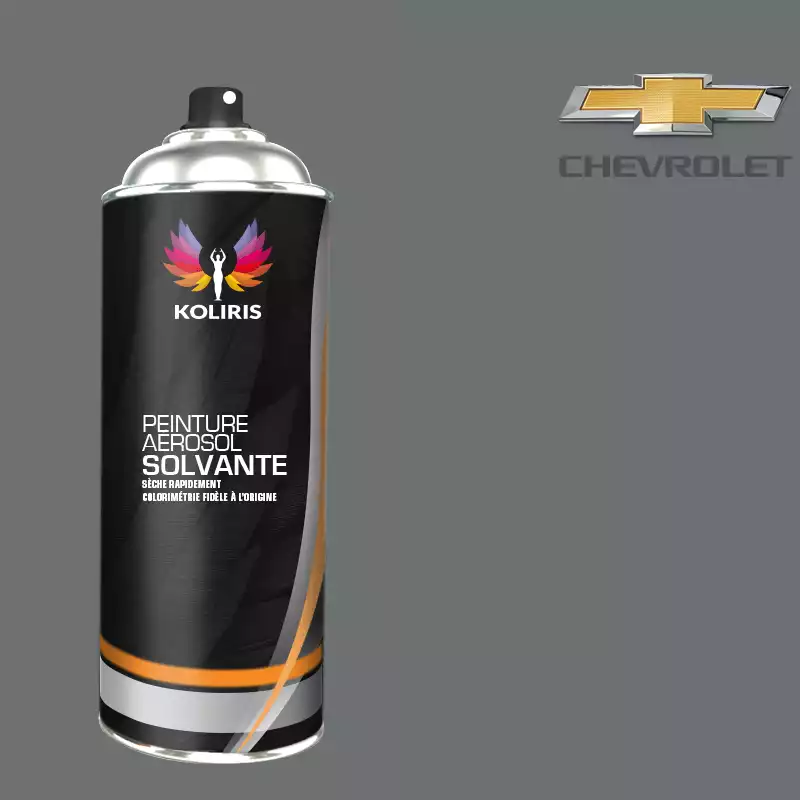 Bombe de peinture voiture solvant Chevrolet 400ml