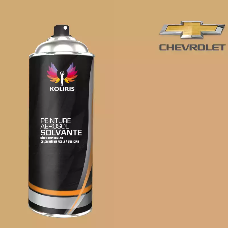 Bombe de peinture voiture solvant Chevrolet 400ml