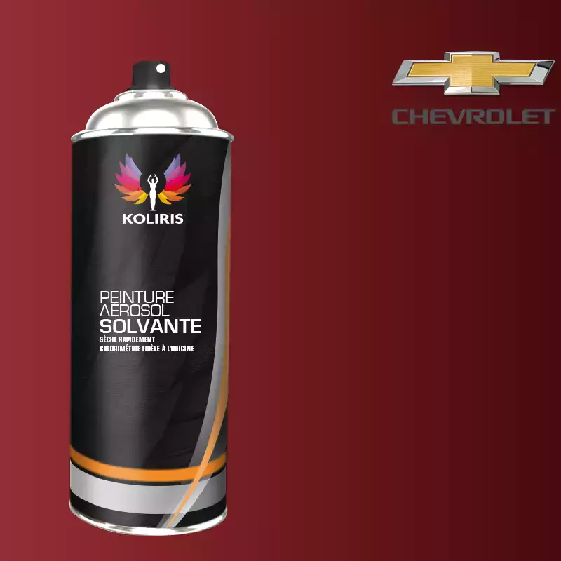 Bombe de peinture voiture solvant Chevrolet 400ml