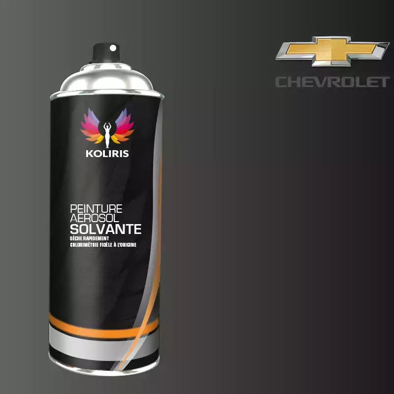 Bombe de peinture voiture solvant Chevrolet 400ml