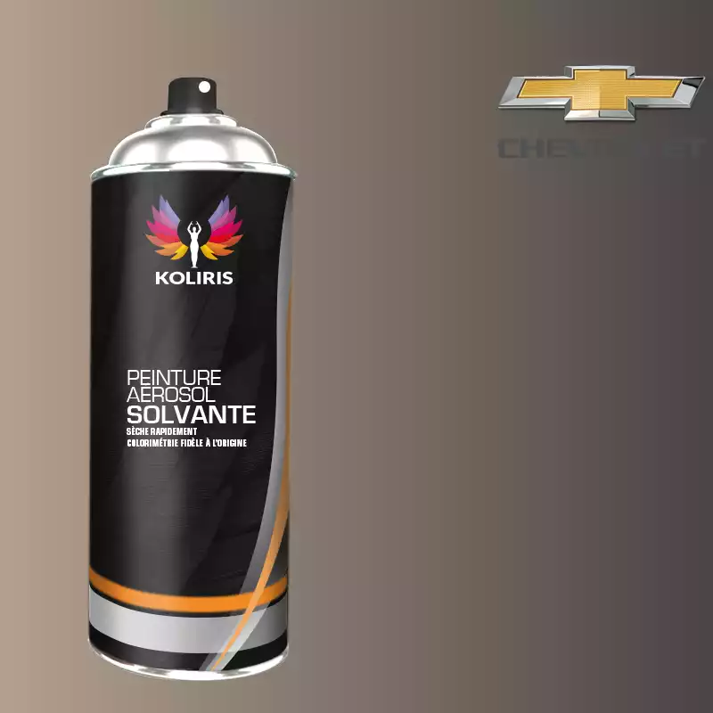 Bombe de peinture voiture solvant Chevrolet 400ml