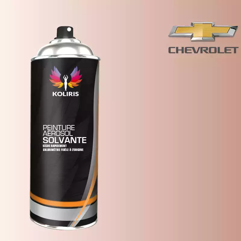 Bombe de peinture voiture solvant Chevrolet 400ml