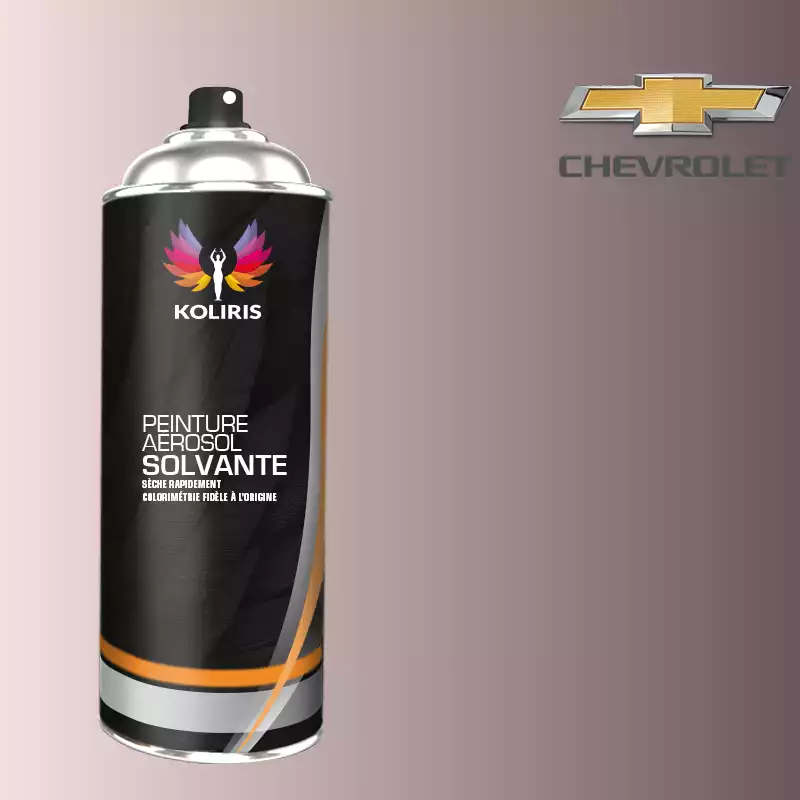 Bombe de peinture voiture solvant Chevrolet 400ml