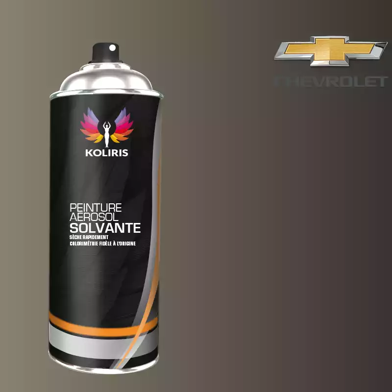 Bombe de peinture voiture solvant Chevrolet 400ml