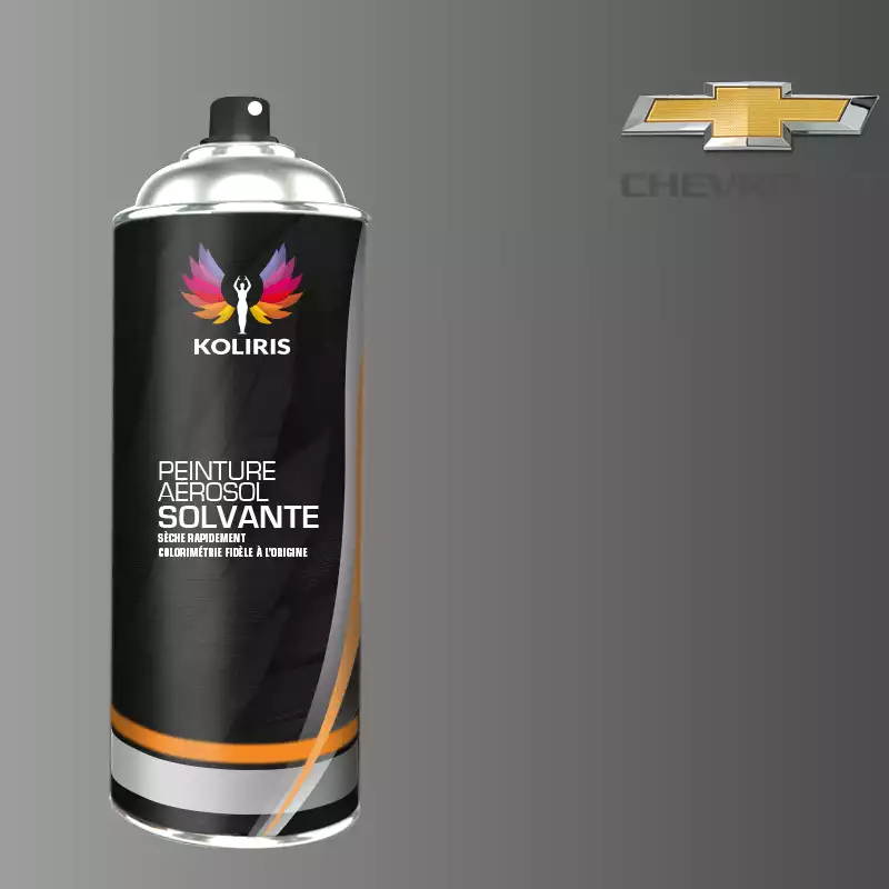 Bombe de peinture voiture solvant Chevrolet 400ml