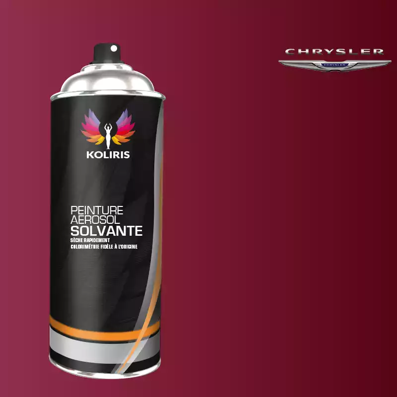 Bombe de peinture voiture solvant Chrysler 400ml