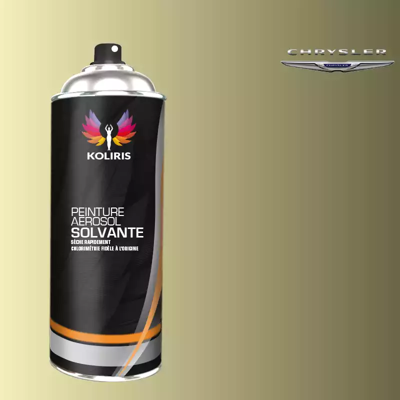 Bombe de peinture voiture solvant Chrysler 400ml