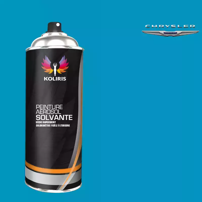 Bombe de peinture voiture solvant Chrysler 400ml