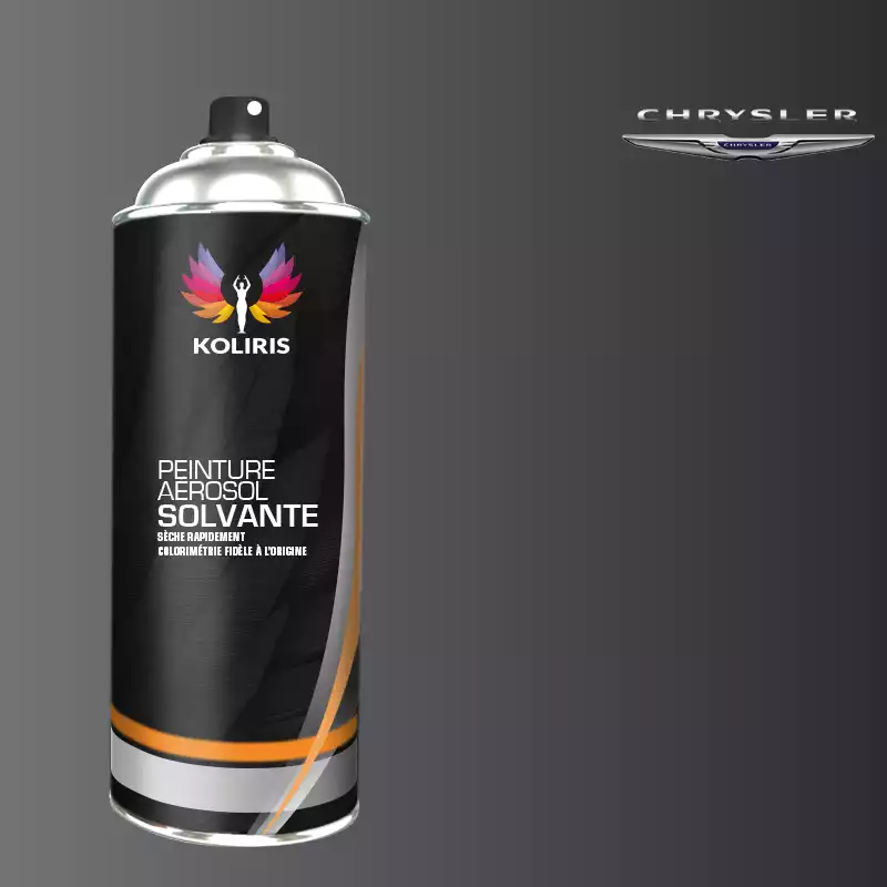 Bombe de peinture voiture solvant Chrysler 400ml