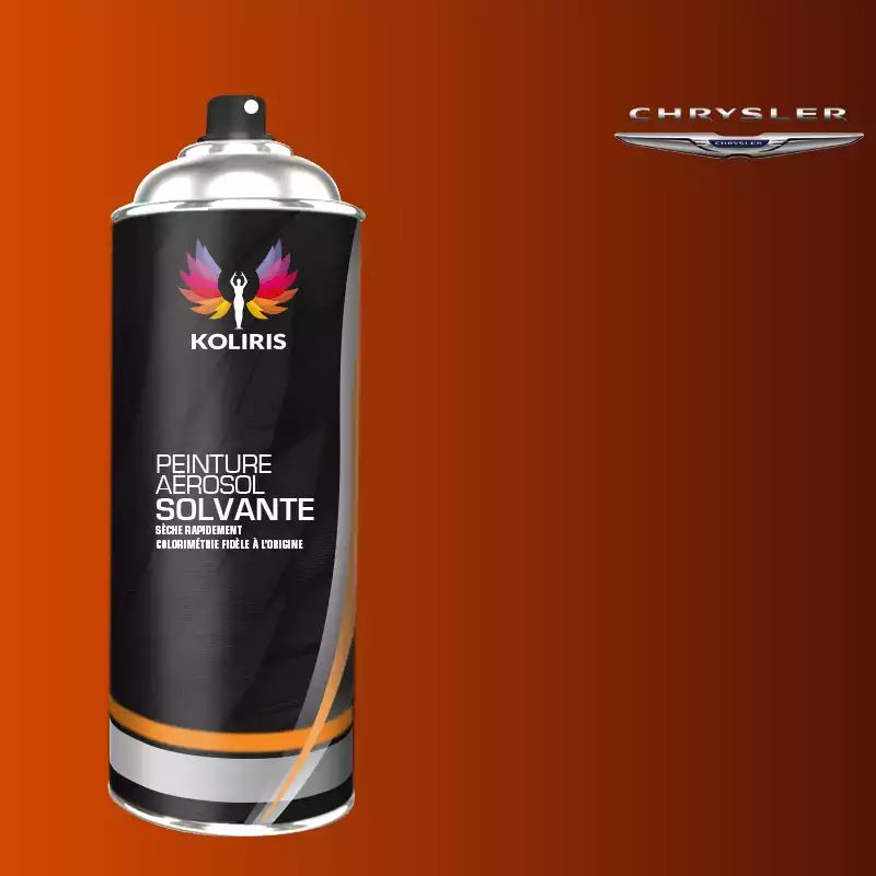 Bombe de peinture voiture solvant Chrysler 400ml