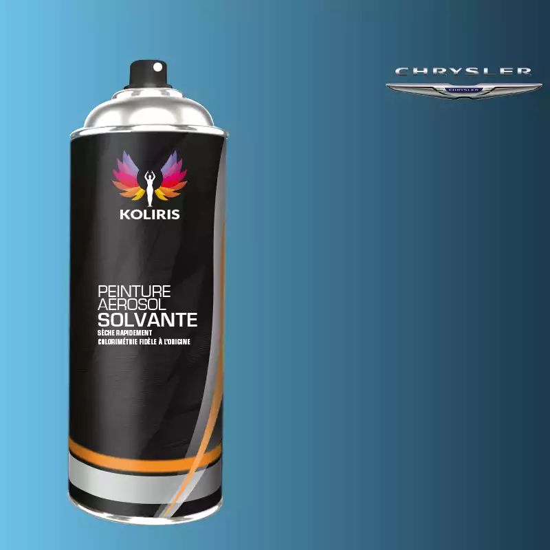 Bombe de peinture voiture solvant Chrysler 400ml