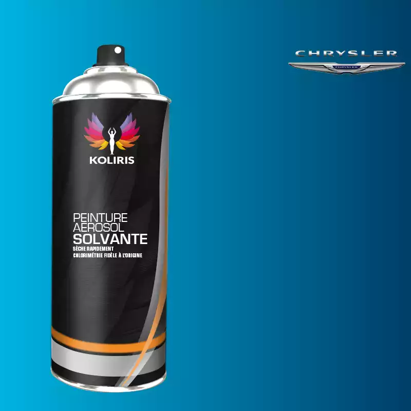 Bombe de peinture voiture solvant Chrysler 400ml