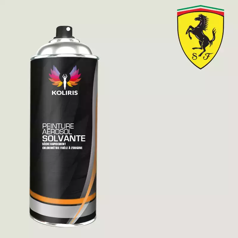 Bombe de peinture voiture solvant Ferrari 400ml