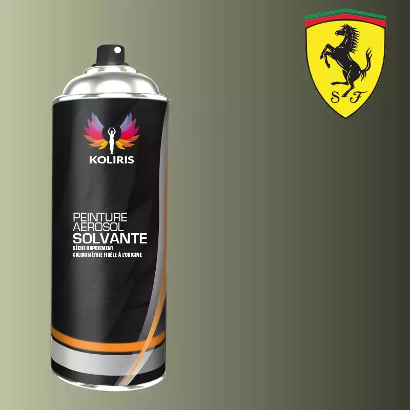 Bombe de peinture voiture solvant Ferrari 400ml