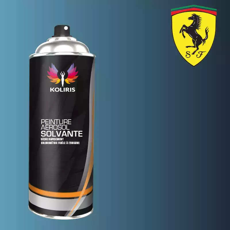 Bombe de peinture voiture solvant Ferrari 400ml