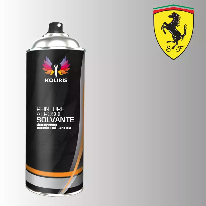 Bombe de peinture voiture solvant Ferrari 400ml