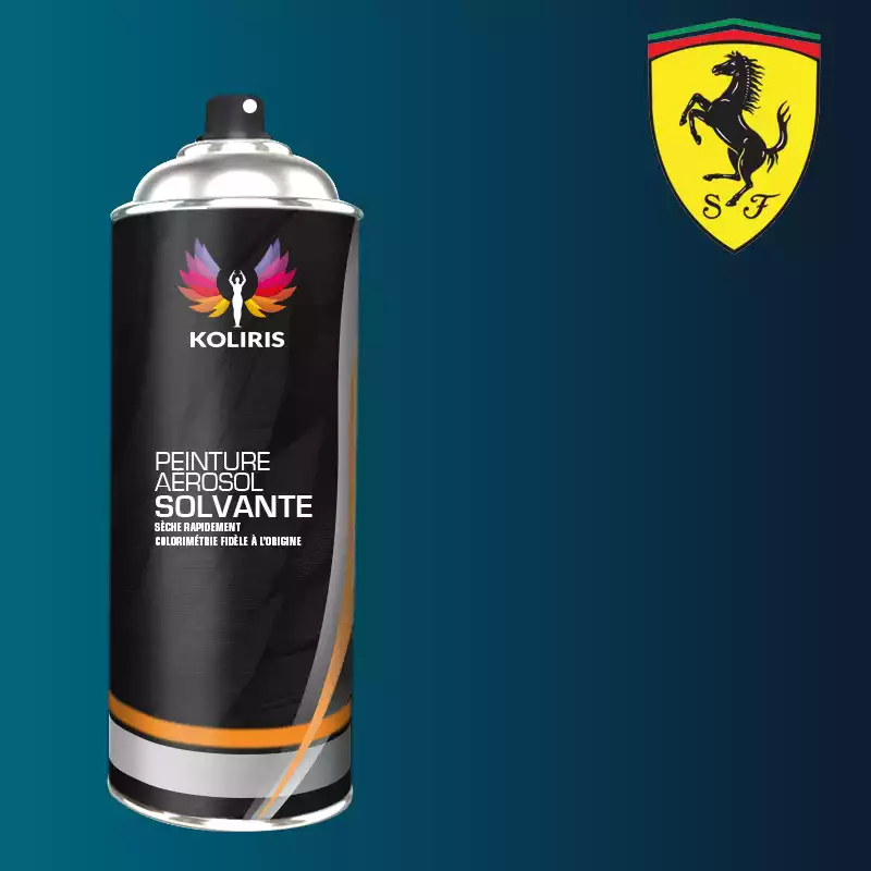 Bombe de peinture voiture solvant Ferrari 400ml