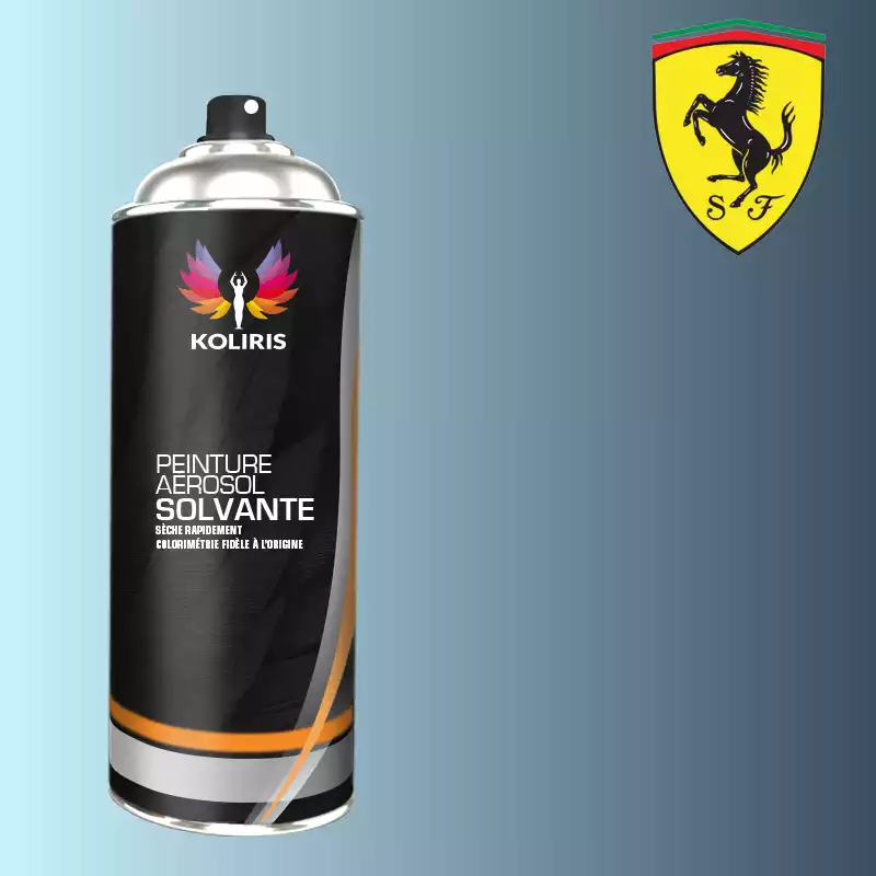 Bombe de peinture voiture solvant Ferrari 400ml