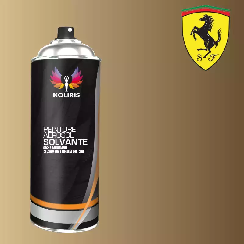 Bombe de peinture voiture solvant Ferrari 400ml