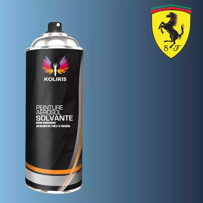 Bombe de peinture voiture solvant Ferrari 400ml