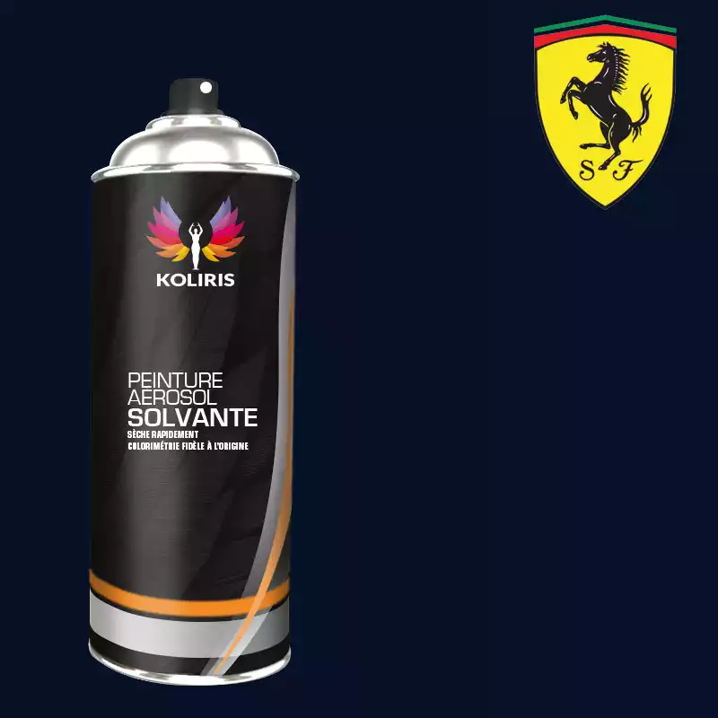 Bombe de peinture voiture solvant Ferrari 400ml